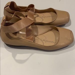 EUC Jessica Simpson Ballet Flats